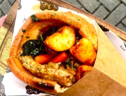 Heavy Comfort for Cool Summer Nights: Sunday Roast Yorkshire Pudding Wraps on Set